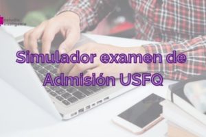 Simulador examen de admisión USFQ