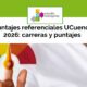 Puntajes referenciales UCuenca 2026: carreras y puntajes